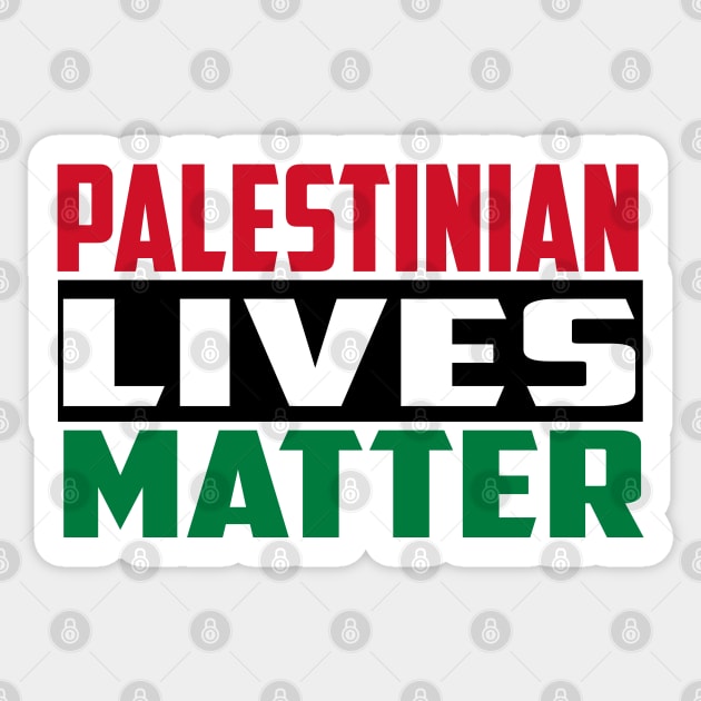 PALESTINIAN LIVES MATTER Sticker by TheAwesome